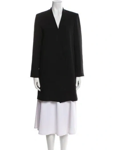 Pre-owned Theory Coat In Black