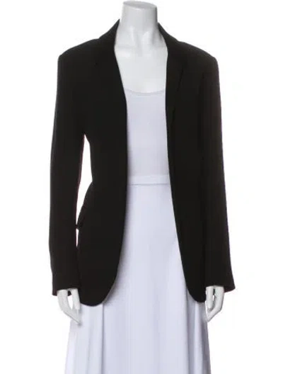 Pre-owned Theory Coat In Black
