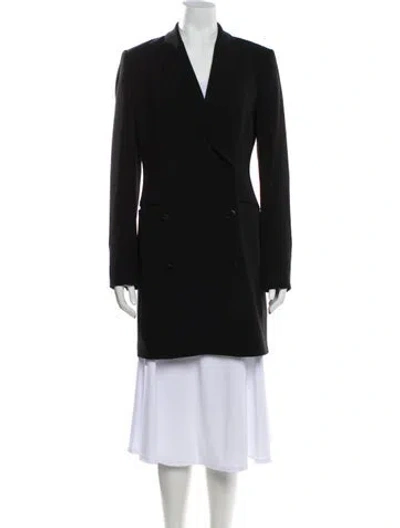 Pre-owned Theory Coat In Black
