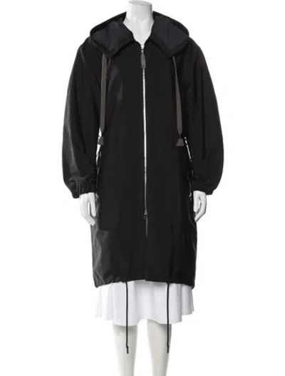 Pre-owned Theory Coat In Black