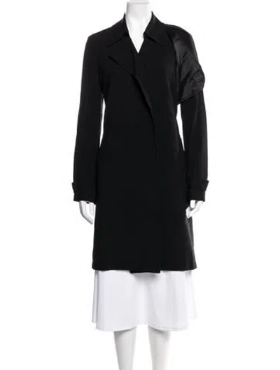 Pre-owned Theory Coat In Black