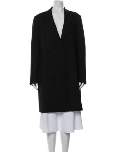 Pre-owned Theory Coat In Black