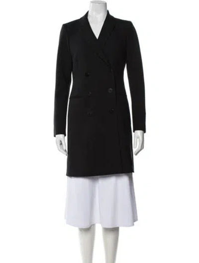 Pre-owned Theory Coat In Black