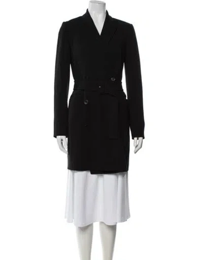 Pre-owned Theory Coat In Black