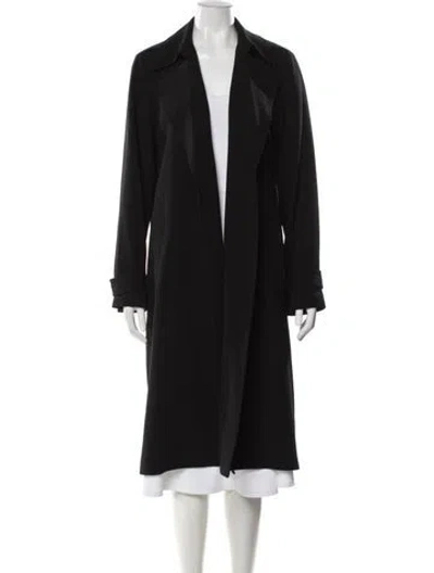 Pre-owned Theory Coat In Black