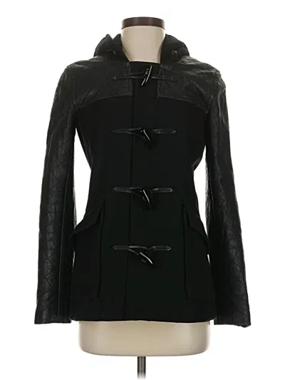 Pre-owned Theory Coat In Black