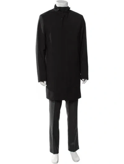 Pre-owned Theory Coat In Black
