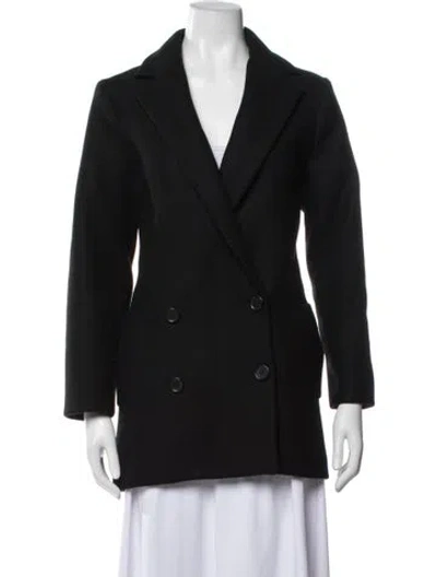 Pre-owned Theory Coat In Black