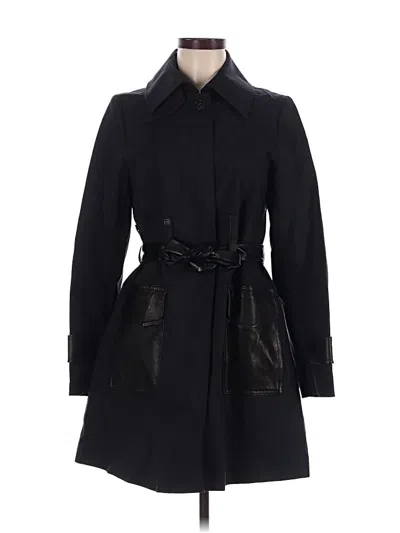 Pre-owned Theory Coat In Black