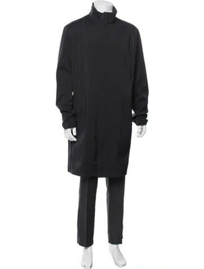 Pre-owned Theory Coat In Black