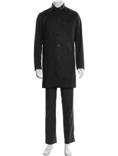 Pre-owned Theory Coat In Black