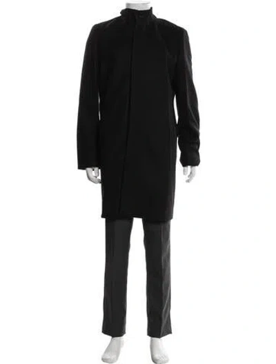 Pre-owned Theory Coat In Black