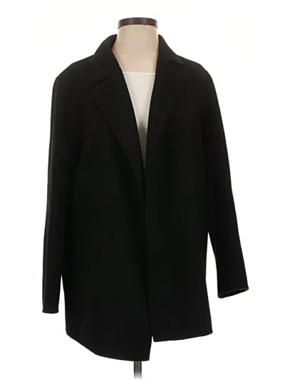 Pre-owned Theory Coat In Black