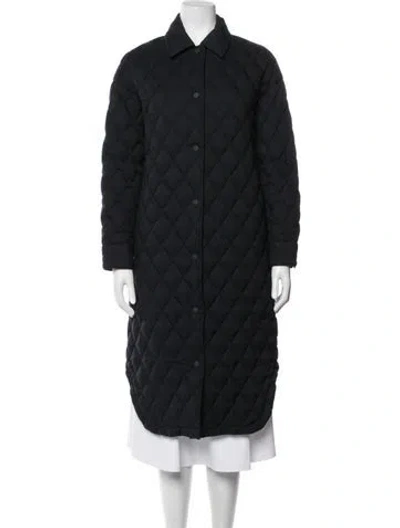 Pre-owned Theory Coat In Black