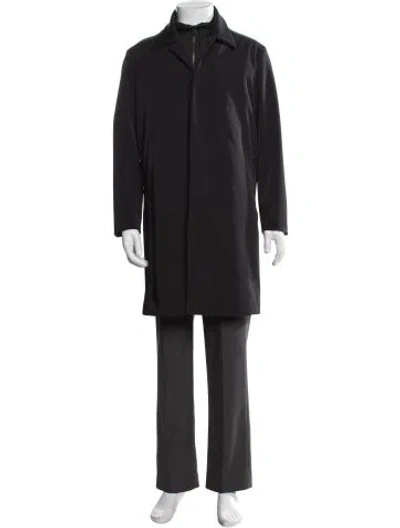 Pre-owned Theory Coat In Black