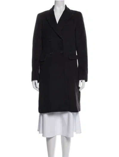 Pre-owned Theory Coat In Blue