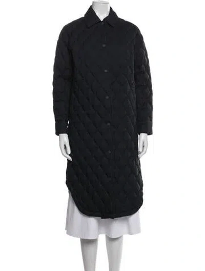Pre-owned Theory Coat In Blue