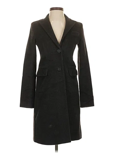 Pre-owned Theory Coat In Gray