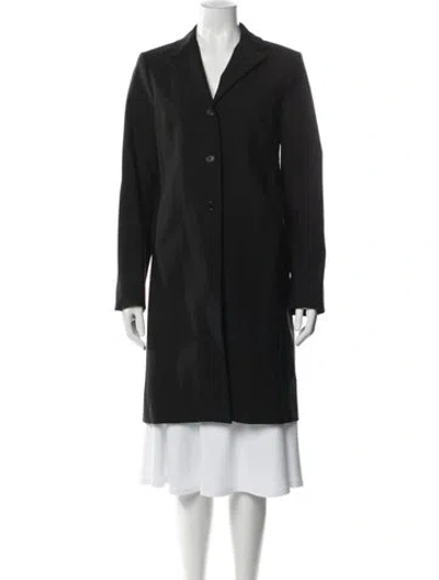 Pre-owned Theory Coat In Gray