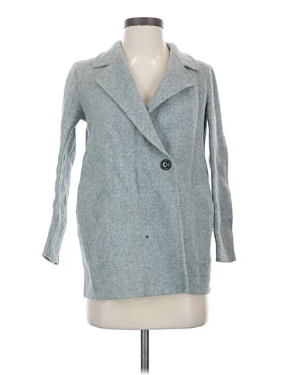 Pre-owned Theory Coat In Gray