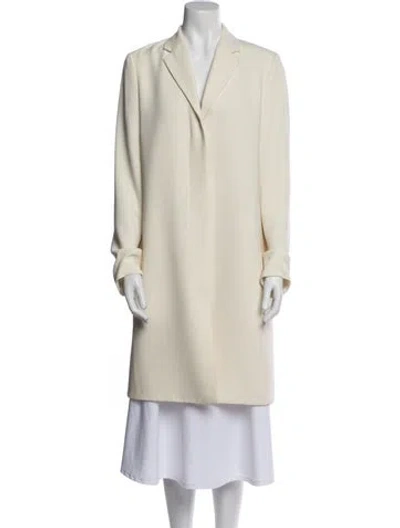 Pre-owned Theory Coat In Neutral