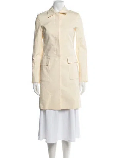 Pre-owned Theory Coat In Neutral
