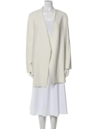 Pre-owned Theory Coat In Neutral