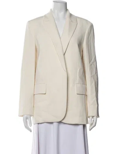 Pre-owned Theory Coat In Neutrals