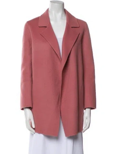Pre-owned Theory Coat In Pink