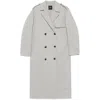 Theory Mélange-effect Coat In Multicolor