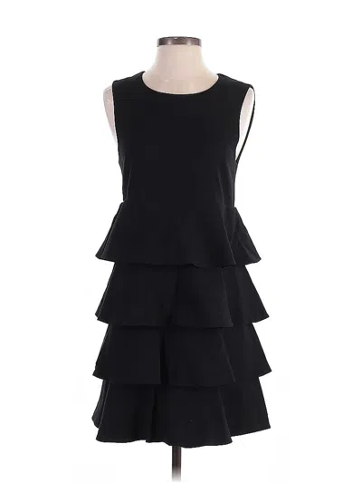 Pre-owned Theory Cocktail Dress In Black