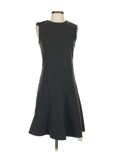 Pre-owned Theory Cocktail Dress In Black