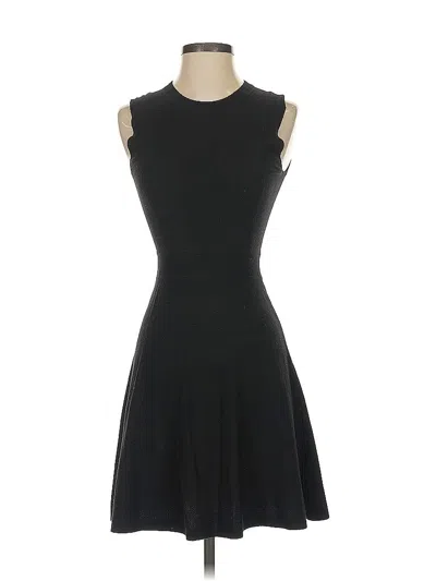 Pre-owned Theory Cocktail Dress In Black