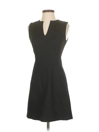 Pre-owned Theory Cocktail Dress In Black