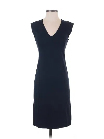 Pre-owned Theory Cocktail Dress In Black