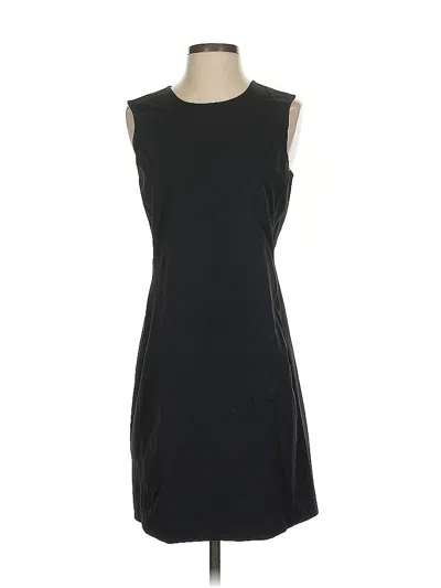 Pre-owned Theory Cocktail Dress In Black