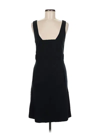 Pre-owned Theory Cocktail Dress In Black