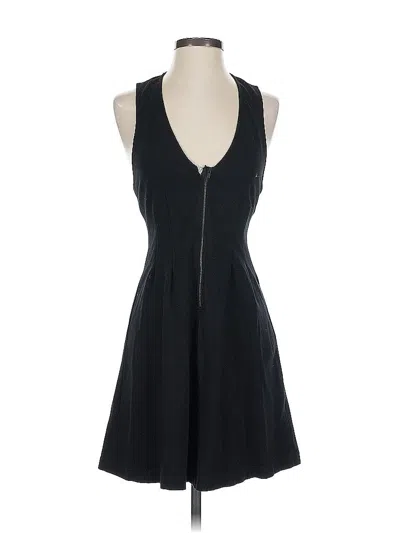 Pre-owned Theory Cocktail Dress In Black