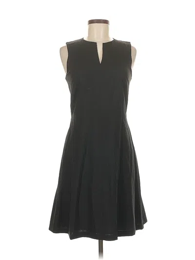 Pre-owned Theory Cocktail Dress In Black