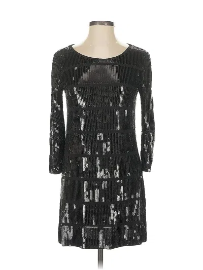 Pre-owned Theory Cocktail Dress In Black