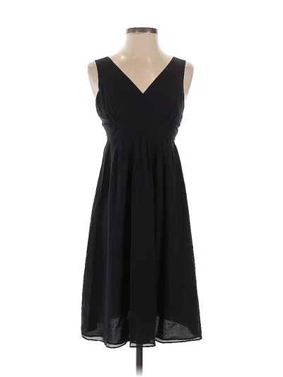 Pre-owned Theory Cocktail Dress In Black