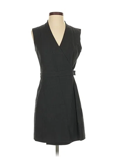 Pre-owned Theory Cocktail Dress In Black