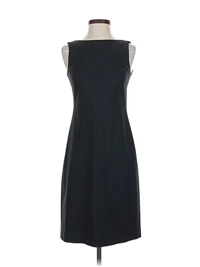 Pre-owned Theory Cocktail Dress In Black