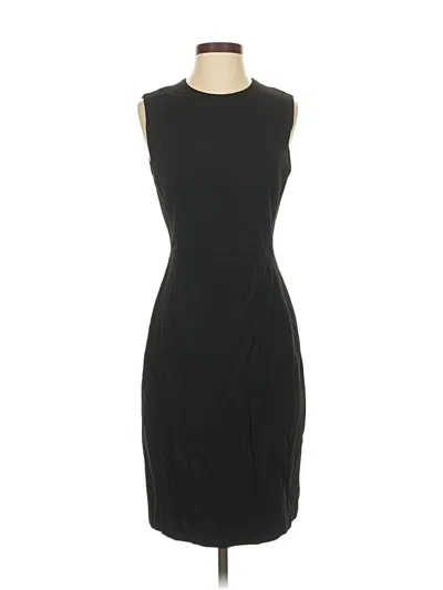 Pre-owned Theory Cocktail Dress In Black