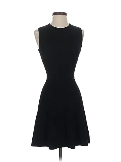 Pre-owned Theory Cocktail Dress In Black