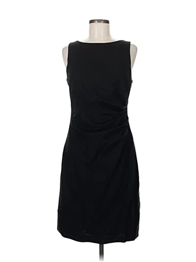 Pre-owned Theory Cocktail Dress In Black