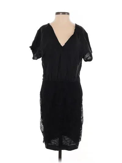 Pre-owned Theory Cocktail Dress In Black