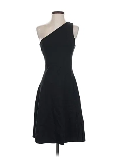 Pre-owned Theory Cocktail Dress In Black