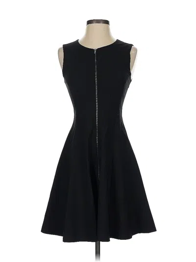 Pre-owned Theory Cocktail Dress In Black