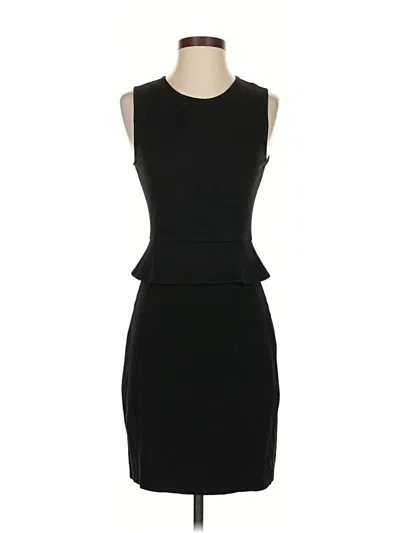 Pre-owned Theory Cocktail Dress In Black